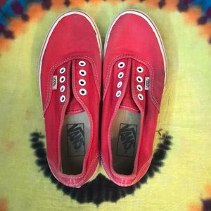 Red vans